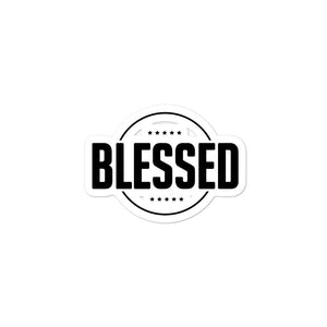 Blessed (Modern Design) Stickers